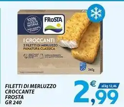 Vivo Supermercati Filetti di merluzzo croccante FROSTA offerta