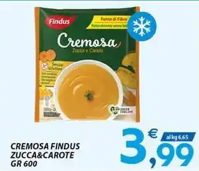 Vivo Supermercati Cremosa findus zucca&carote Findus offerta