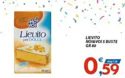 Vivo Supermercati Lievito NOI&VOI 5 Buste offerta