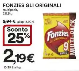 Ipercoop Fonzies gli originali offerta