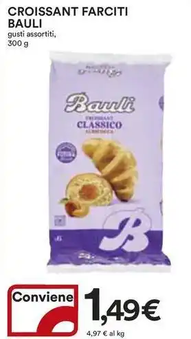 Ipercoop Croissant farciti BAULI offerta