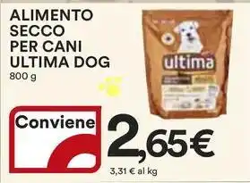 Ipercoop Alimento secco per cani ULTIMA DOG offerta