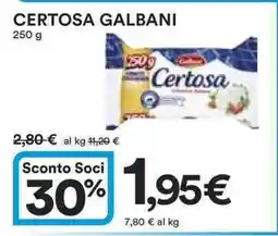 Ipercoop Certosa GALBANI offerta