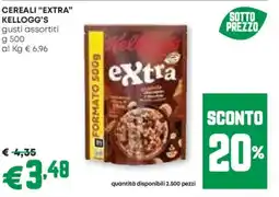 Pam Cereali "extra" kellogg's gusti assortiti offerta