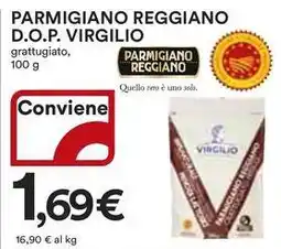 Ipercoop Parmigiano reggiano d.o.p. VIRGILIO offerta