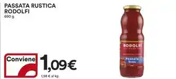 Ipercoop Passata rustica RODOLFI offerta