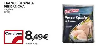 Ipercoop Trance di spada PESCANOVA offerta