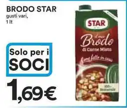 Ipercoop Brodo STAR offerta