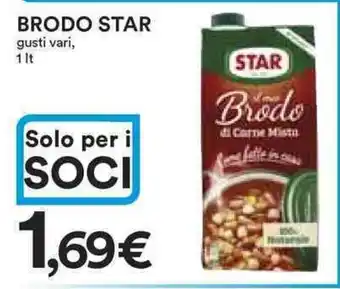 Ipercoop Brodo STAR offerta