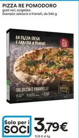 Ipercoop Pizza re pomodoro offerta