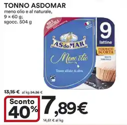 Ipercoop Tonno ASDOMAR offerta