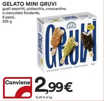 Ipercoop Gelato mini GRUVI offerta