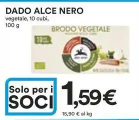 Ipercoop Dado ALCE NERO offerta