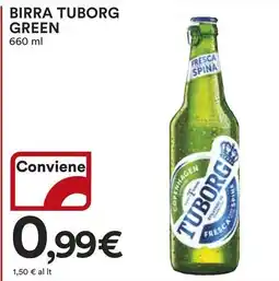 Ipercoop Birra TUBORG GREEN offerta