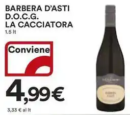 Ipercoop Barbera d'asti d.o.c.g. LA CACCIATORA offerta