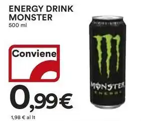 Ipercoop Energy drink MONSTER offerta