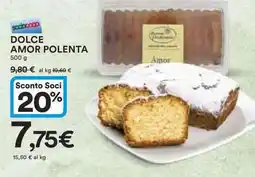 Ipercoop Dolce AMOR POLENTA offerta