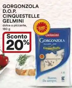 Ipercoop Gorgonzola d.o.p. cinquestelle GELMINI offerta