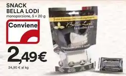 Ipercoop Snack BELLA LODI monoporzione offerta