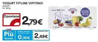 Ipercoop Yogurt fitline VIPITENO offerta