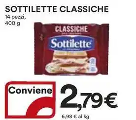 Ipercoop Sottilette CLASSICHE offerta