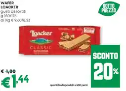 Pam Wafer loacker gusti assortiti offerta