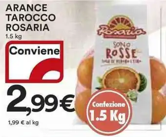 Ipercoop Arance tarocco ROSARIA offerta