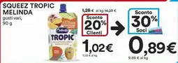 Ipercoop Squeez tropic MELINDA offerta