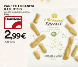 Ipercoop Panetti i bibanesi KAMUT BIO offerta