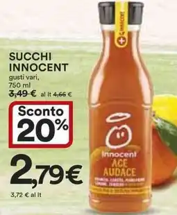 Ipercoop Succhi INNOCENT offerta