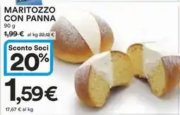 Ipercoop Maritozzo con panna offerta