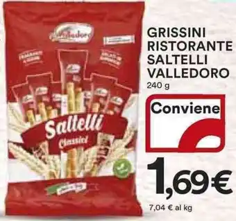 Ipercoop Grissini ristorante saltelli valledoro offerta