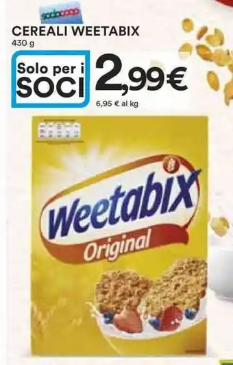 Ipercoop Cereali WEETABIX offerta