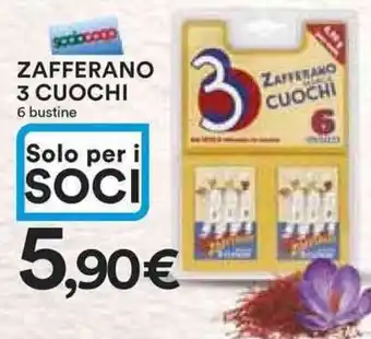 Ipercoop Zafferano 3 cuochi offerta