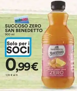 Ipercoop Succoso zero SAN BENEDETTO offerta