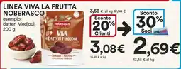 Ipercoop Linea viva la frutta NOBERASCO offerta