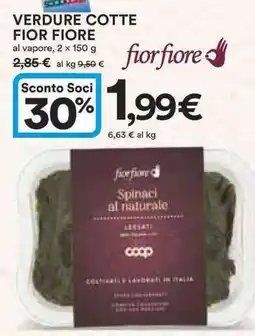 Ipercoop Verdure cotte FIOR FIORE offerta