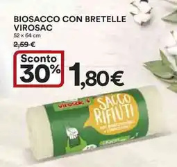 Ipercoop Biosacco con bretelle VIROSAC offerta