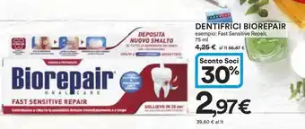 Ipercoop Dentifrici BIOREPAIR offerta