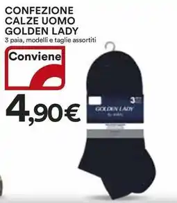 Ipercoop Confezione calze uomo GOLDEN LADY offerta