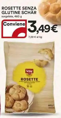 Ipercoop Rosette senza glutine SCHÄR offerta