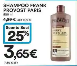 Ipercoop Shampoo frank PROVOST PARIS offerta