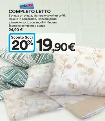 Ipercoop Completo letto offerta