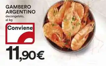 Ipercoop Gambero ARGENTINO offerta