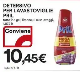 Ipercoop Detersivo per lavastoviglie PRIL offerta