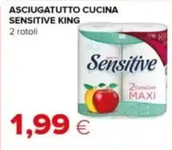 Tigre Asciugatutto cucina SENSITIVE KING offerta