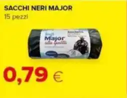 Tigre Sacchi neri MAJOR offerta