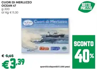 Pam Cuori di merluzzo ocean 47 offerta