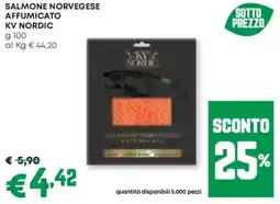 Pam Salmone norvegese affumicato kv nordic offerta