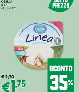 Pam Formaggio fresco "linea" osella offerta